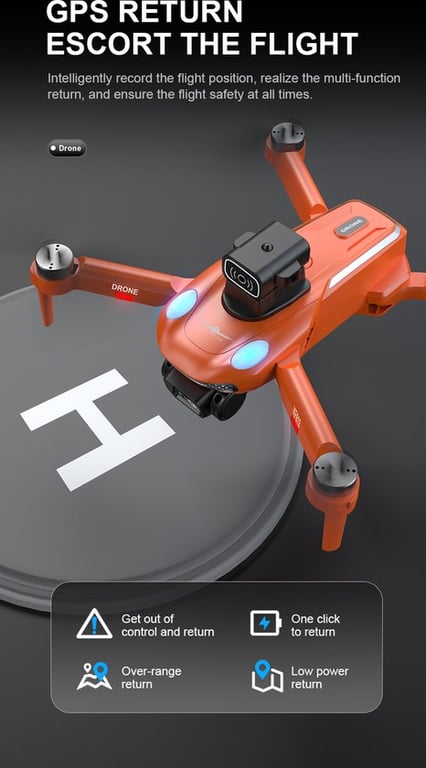 Lipa KF 613 Quadcopter Drone Mini Drone Drone avec Double Caméra Drones Pour Enfants et Adultes 40 Minutes de Vol Neuf - vue 3