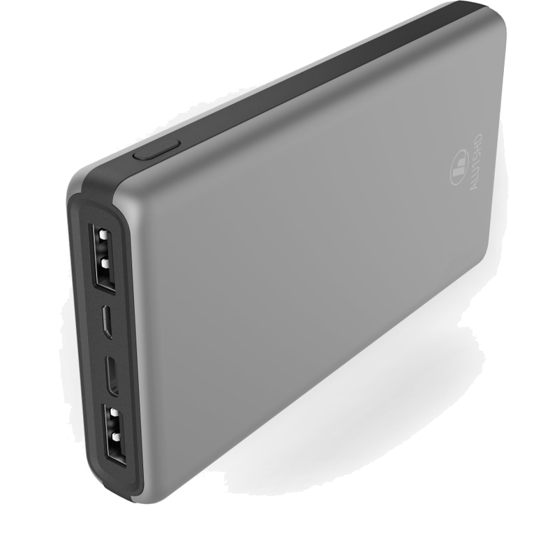 Power Pack ALU15HD , 15000 mAh, argent