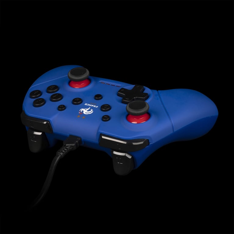 Konix Manette filaire bleue FFF