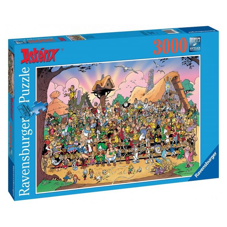 Puzzle 3000 pièces : 'univers Astérix Ravensburger France - vue 4