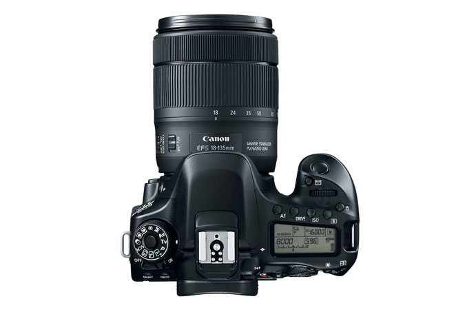 Canon EOS 80D Noir - vue 3