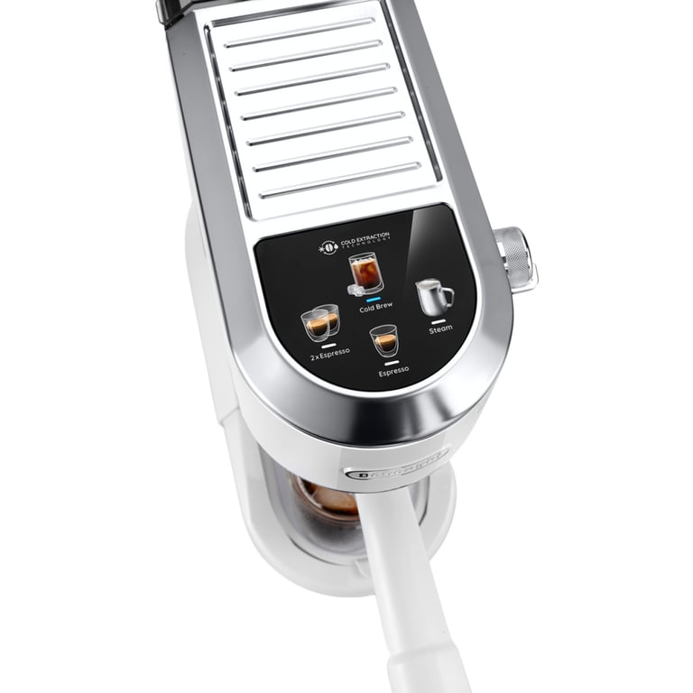 Machine À Café De'Longhi EC890.WI Dedica Duo – 15 Bars, 1450W, Mousseur À Lait - vue 4