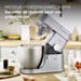 Robot da cucina Chef XL Kenwood 6,7L con frullatore e tritacarne in metallo - Colore argento