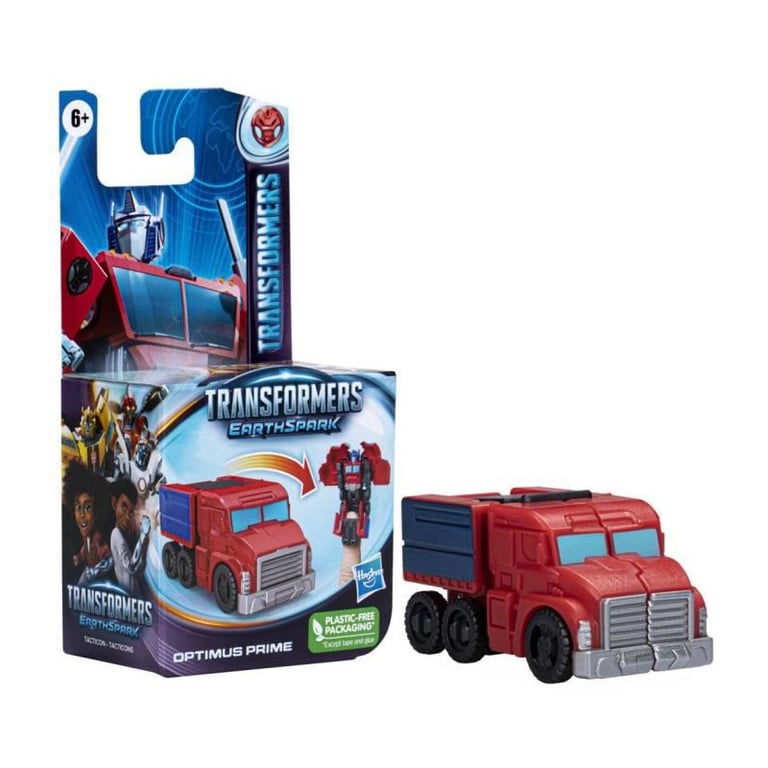 Transformers EarthSpark figurine Tacticon Optimus Prime de 6 cm jouet robot pour enfants a partir de Neuf
