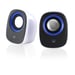 Ewent EW3513 altavoz De 1 vía Negro, Azul, Blanco Alámbrico 5 W