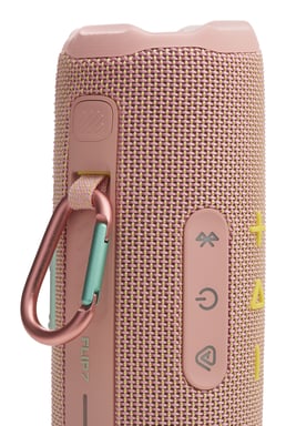 Flip 7 – Enceinte Bluetooth portable – haut-parleur – 14 heures d'autonomie – Rose
