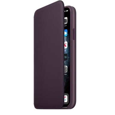 Apple MX092ZM/A funda para teléfono móvil 16,5 cm (6.5'') Folio Berenjena