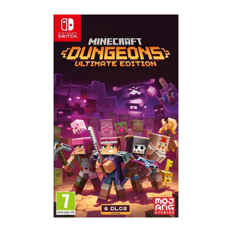 Minecraft Dungeon Ultimate Edition - Jeu Nintendo Switch - Neuf