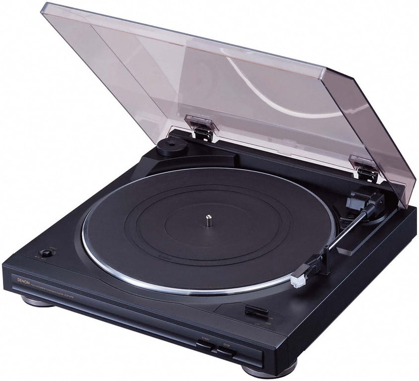 Denon DP 29 F Tourne-disque entraîné par courroie Noir - Neuf