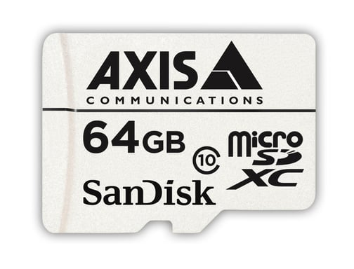 Axis 5801-951 mémoire flash 64 Go MicroSDHC Classe 10