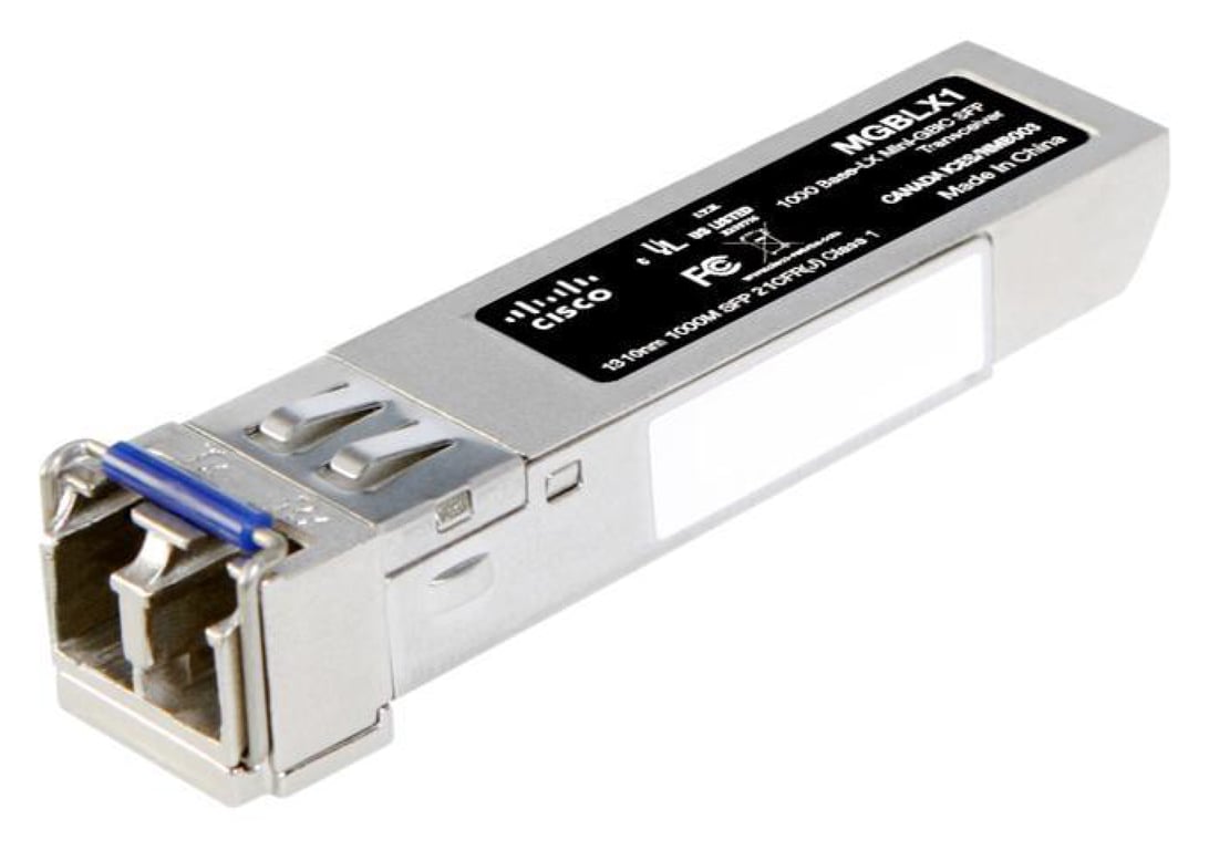 Cisco 1000BASE LX SFP Transceiver convertisseur de support réseau 1000 Mbit/ 1310 nm Neuf