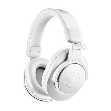 Audio-Technica ATH-M20xBT Cuffie musicali Bluetooth con e senza fili, bianco