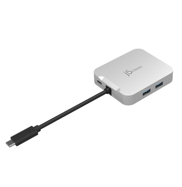 j5create JCD391-N Adaptateur Multi-Port USB-C® 4K60 Elite