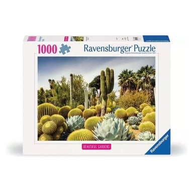 Puzzle de 1000 piezas: El jardín desértico de Huntington, EE.UU. - Ravensburger
