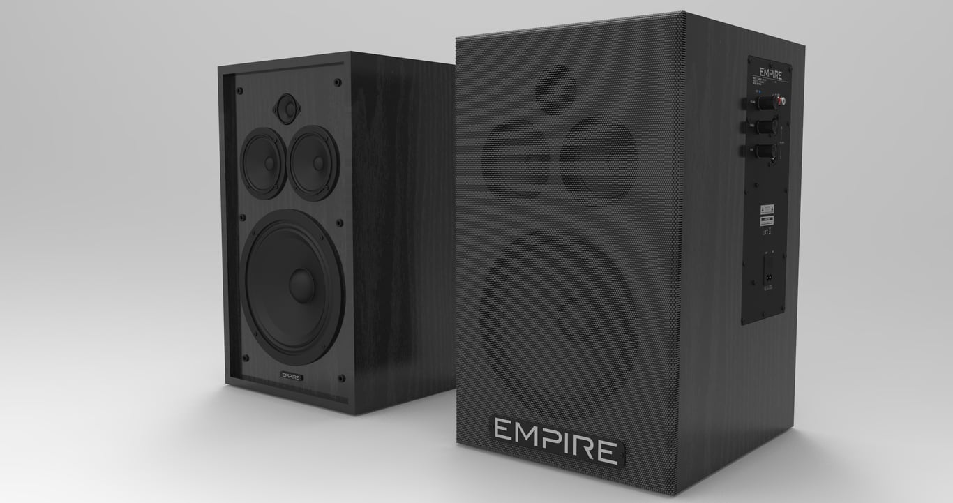 Empire Media HS.290BLACK haut parleur 2 voies Avec fil Neuf - vue 2