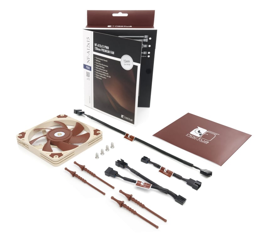 Noctua NF A12X15 PWM - vue 2