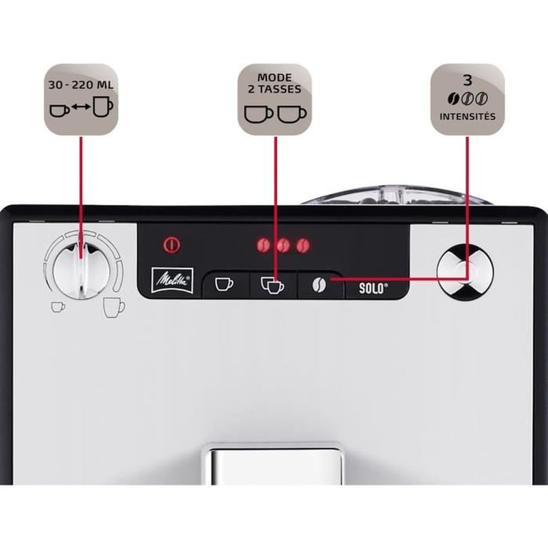 Machine à café broyeur à grain Melitta Solo - vue 6