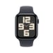 Apple Watch SE OLED 44 mm Numérique 368 x 448 pixels Écran tactile Noir Wifi GPS (satellite)