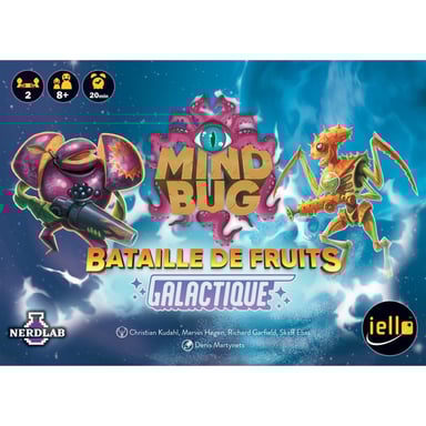 Juego de estrategia Iello Mindbug Galactic Fruit Battle