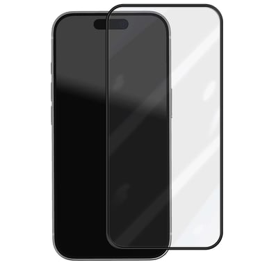 Crong Protector de pantalla de vidrio templado para iPhone 17 Pro, resistencia 9H Transparente