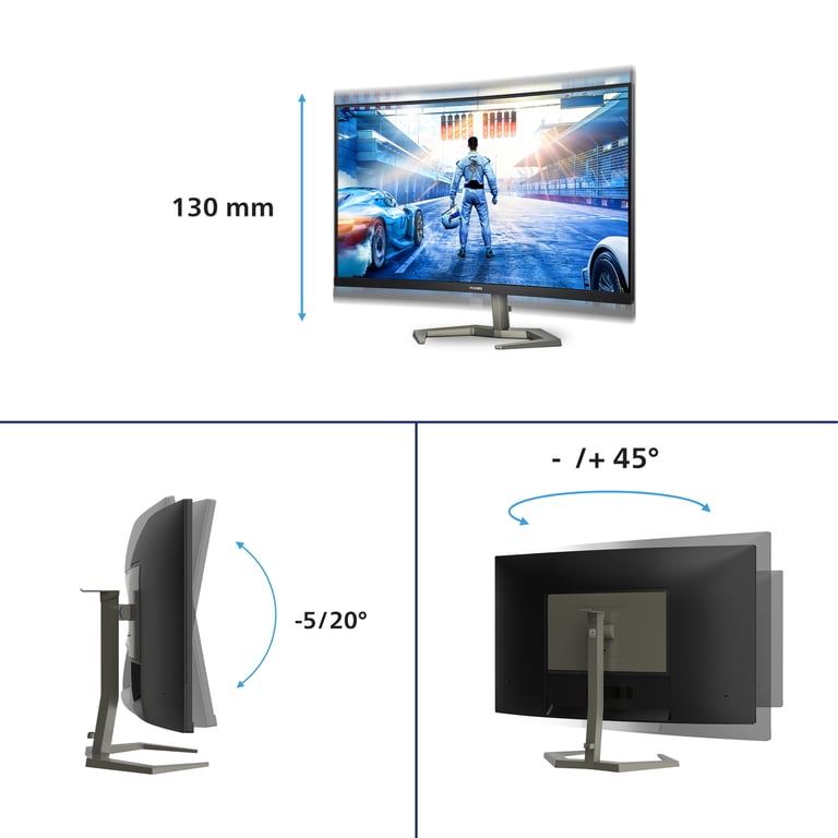 Philips Moniteur 32M1C5200W00 - vue 4