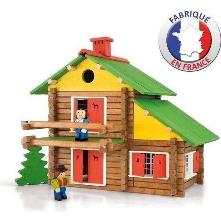 Jeujura Construction en bois Mon Chalet en Bois 175 pièces - vue 2