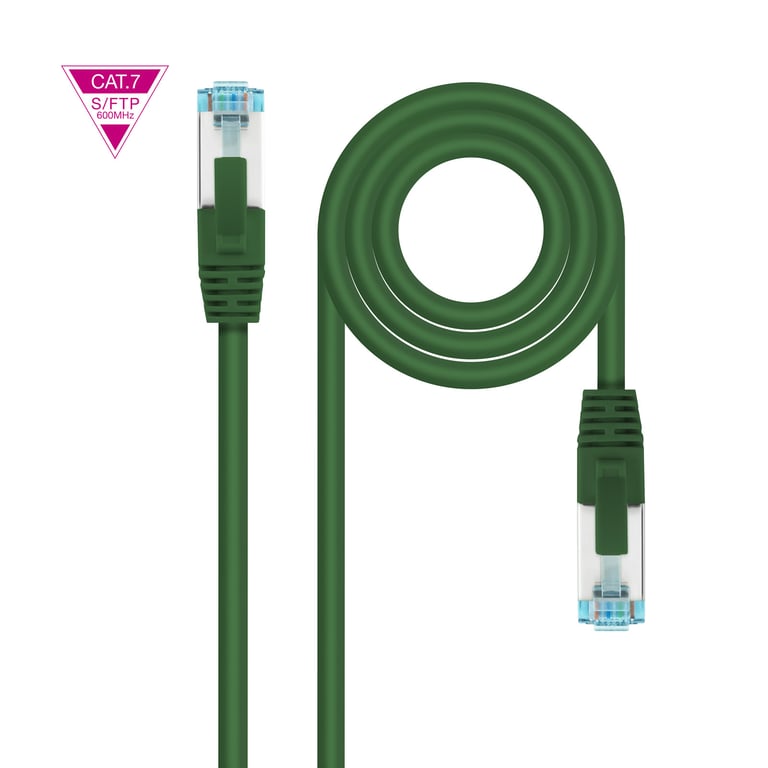 Nanocable 10.20.1702-GR câble de réseau Vert 2 m Cat7 SF/UTP (S-FTP)