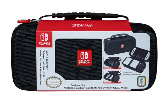 NACON NNS4000 Housse de protection pour console de jeux portable Boîtier robuste Nintendo Noir