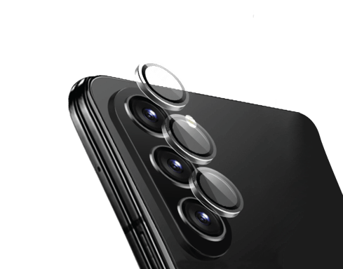 Protège lentilles Samsung Galaxy Z Fold 6 x3 Verre trempé Transparent + Garantie à vie - Certifié GRS Force Glass