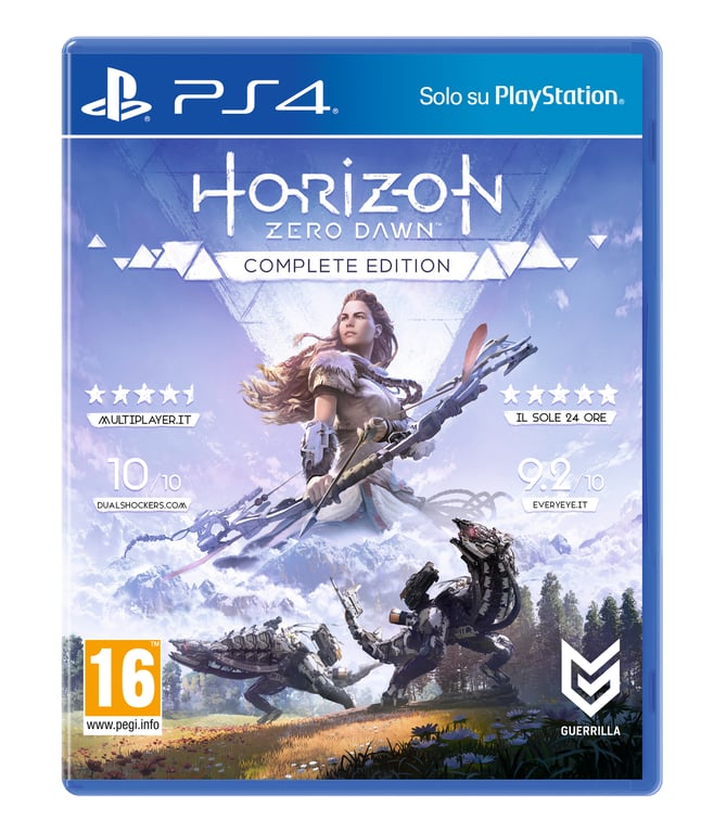 Sony Horizon Zero Dawn Complete Edition PS4 Complet Italien PlayStation 4 Neuf
