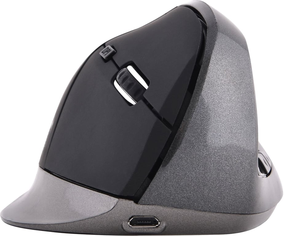 Souris sans fil Bluestork Ergonomic Mouse pour droitier (Noir)