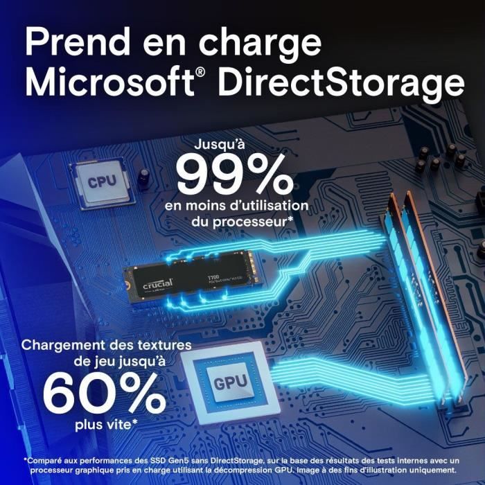 Crucial T700 - vue 5