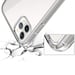 EVETANE Funda iPhone 12/12 Pro Antichoque Silicona + 2 Cristales templados