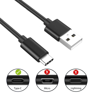 Ewent EC1033 Cavo USB 2.0 1 m USB A USB C Nero