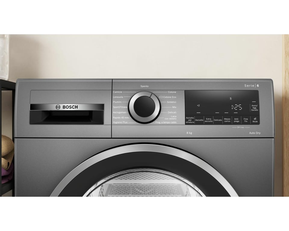 Bosch WQG233DRIT sèche linge Pose libre Charge avant 8 kg A+++ Neuf - vue 2