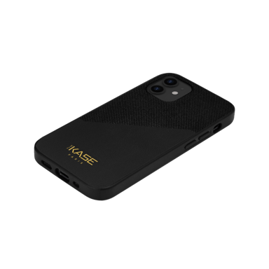 Custodia Origami Duo per Apple iPhone 12 mini, nero urbano