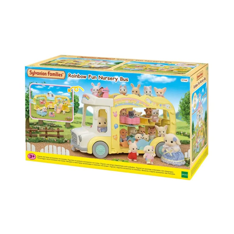 Jouet Bus Sylvanian Families 5744 – Cour de Récréation Transformable - vue 5