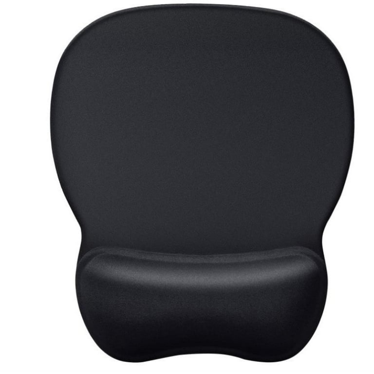 INF Tapis De Souris Ergonomique Avec Repose-poignet, Surface Lisse Et Base Antidérapante Pour Frappe Confortable Gris - vue 2
