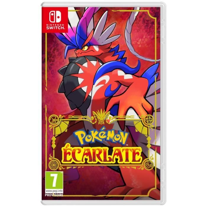 Pokémon Écarlate ? Jeu Nintendo Switch - Excellent État