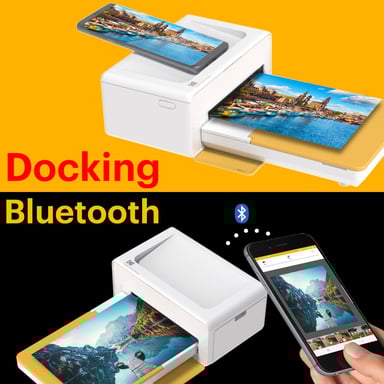 Kodak Pd460 - Stampante fotografica e docking Bluetooth (formato cartolina 10x15 cm)
