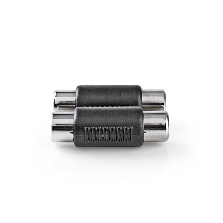 Adaptateur Audio Stéréo 2 RCA Femelle vers Femelle Connexion Stable Neuf - vue 1