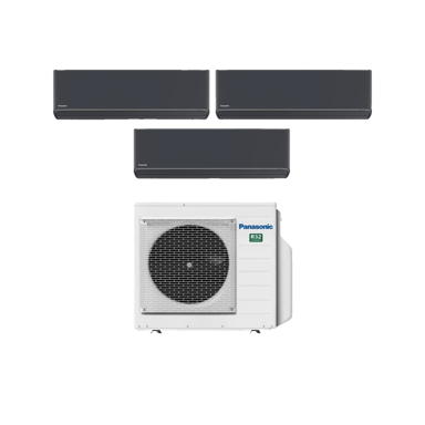 Climatiseur Panasonic etherea dark 6.8 kW gris