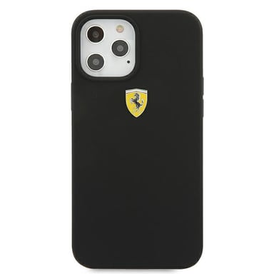 Custodia Ferrari per iPhone 12 Pro Max 6,7'' nero