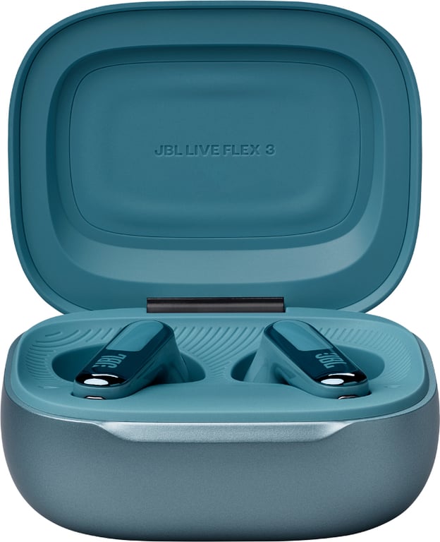 Live Flex 3 avec réduction de bruit - Ecouteurs sans fil Bluetooth JBL, Bleu - Neuf