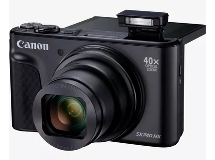 Fotocamera compatta Canon PowerShot SX740 HS Lite Edition Nero