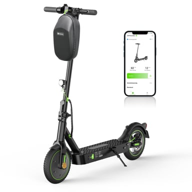 isinwheel S9 Pro Monopattino elettrico con certificazione ABE 330W 36V 7.5Ah Batteria 8.5 pollici Monopattino pieghevole