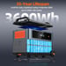 Oscal BP3600 batterie-pour PowerMax 3600 (non autonome)
