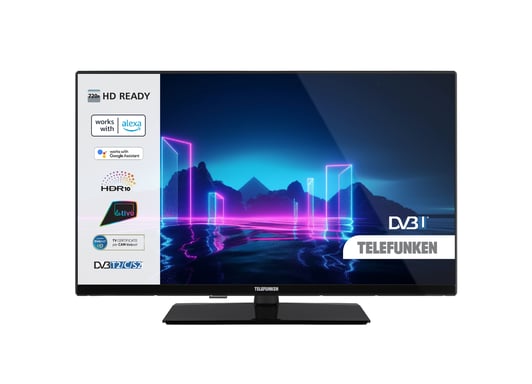 Telefunken TE32750B45V2D Televisor 81,3 cm (32'') HD Smart TV Wifi Negro 250 cd / m²