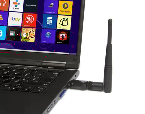 Hamlet HNW600ACU carte réseau WLAN 600 Mbit/s