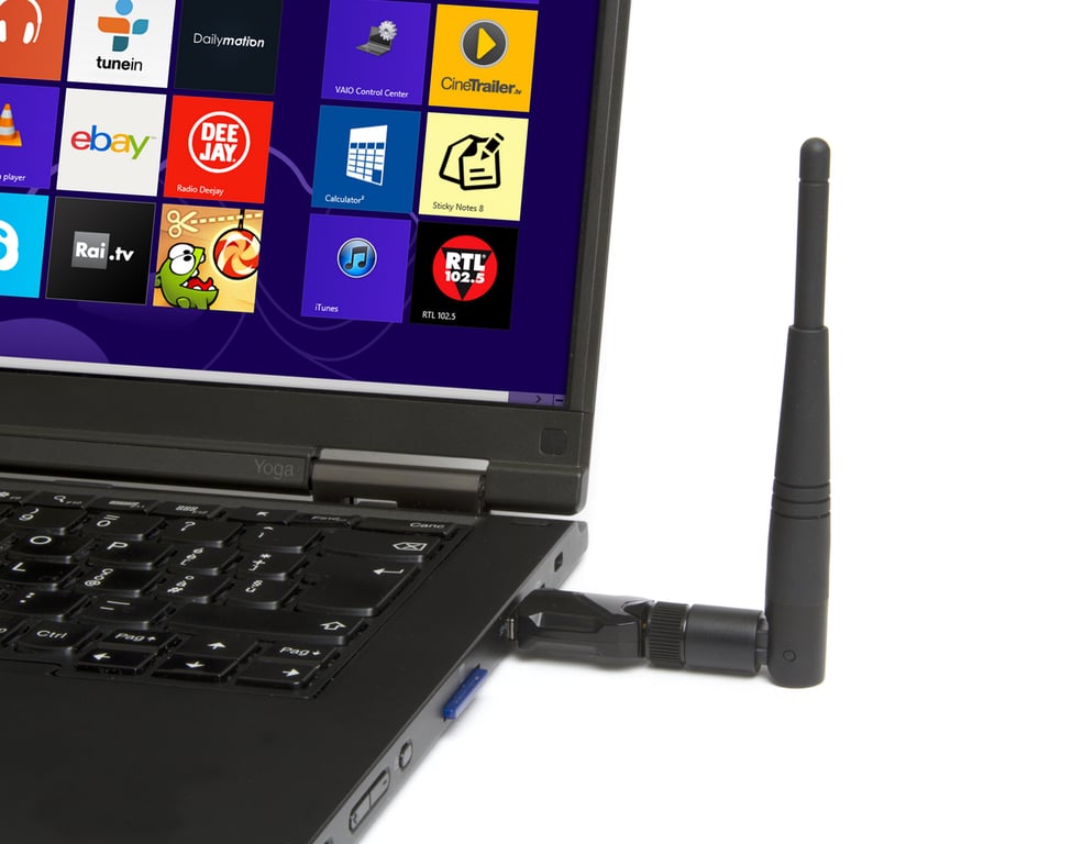 Hamlet HNW600ACU carte réseau WLAN 600 Mbit/ Neuf